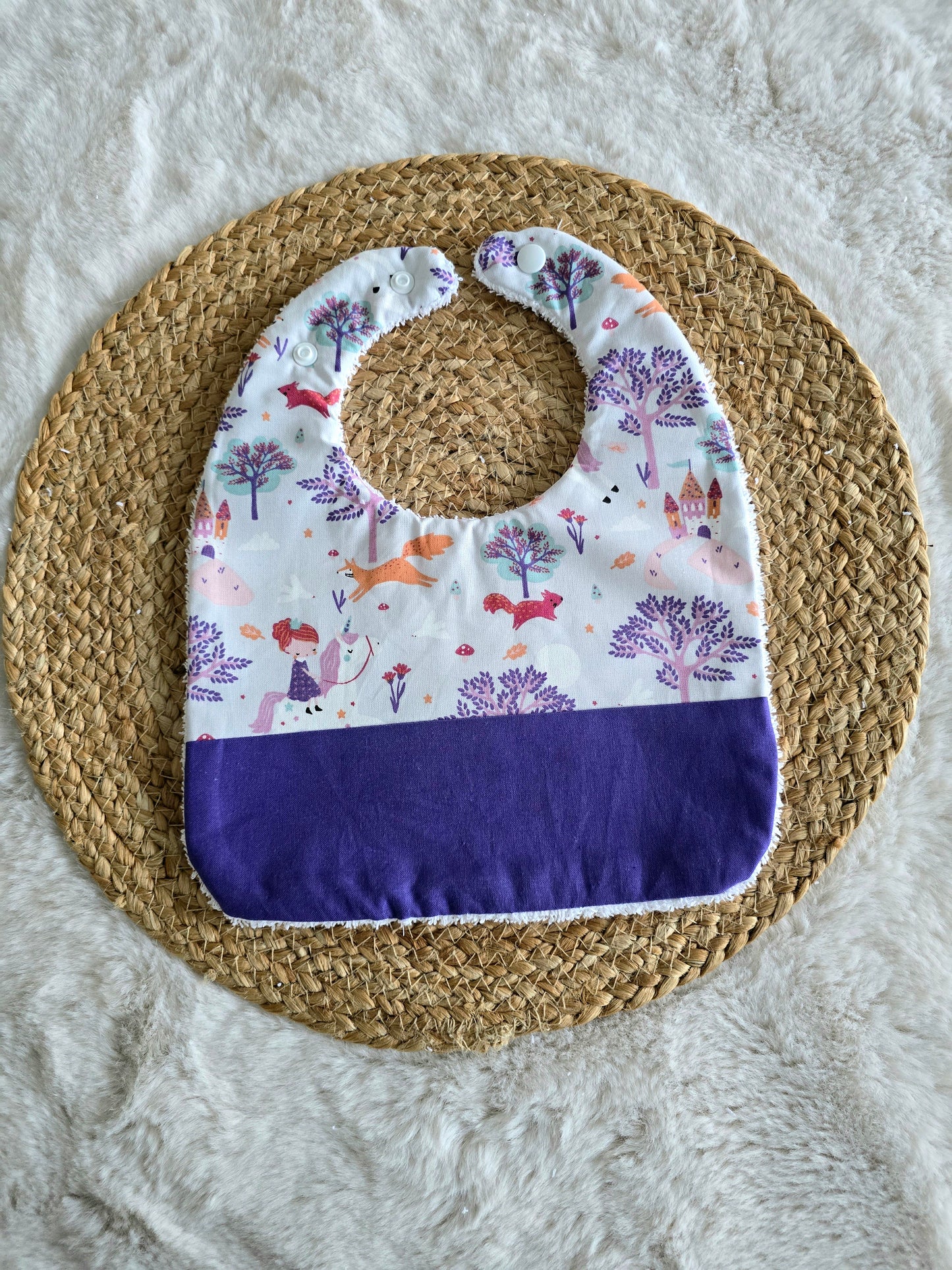 Bavoir personnalisé princesse