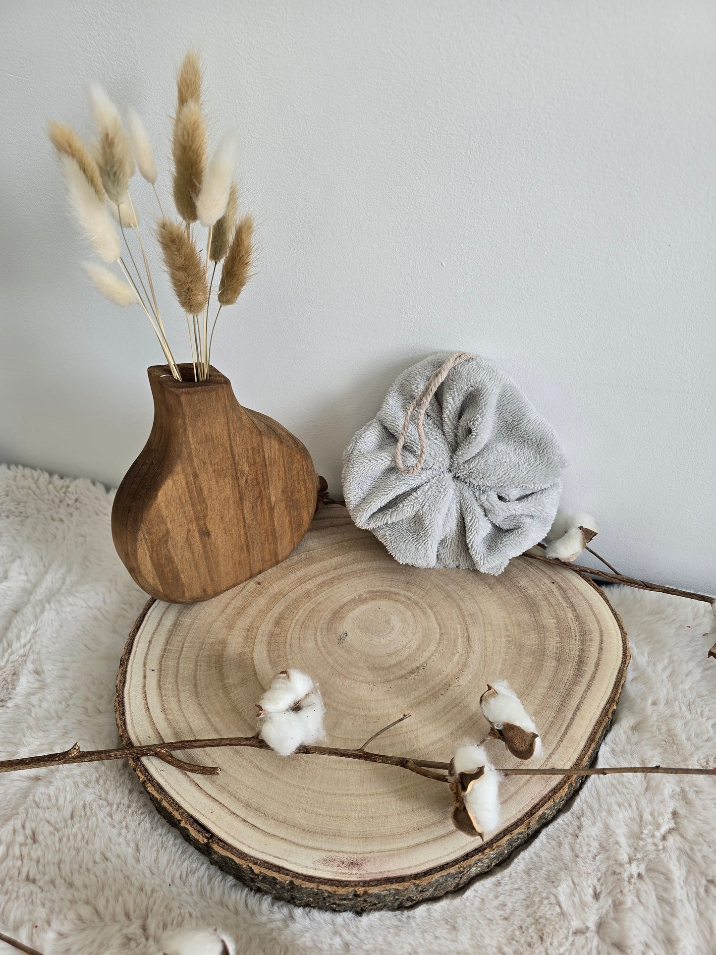 Fleur de douche gris