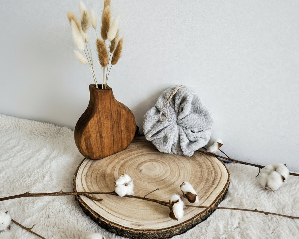 Fleur de douche gris