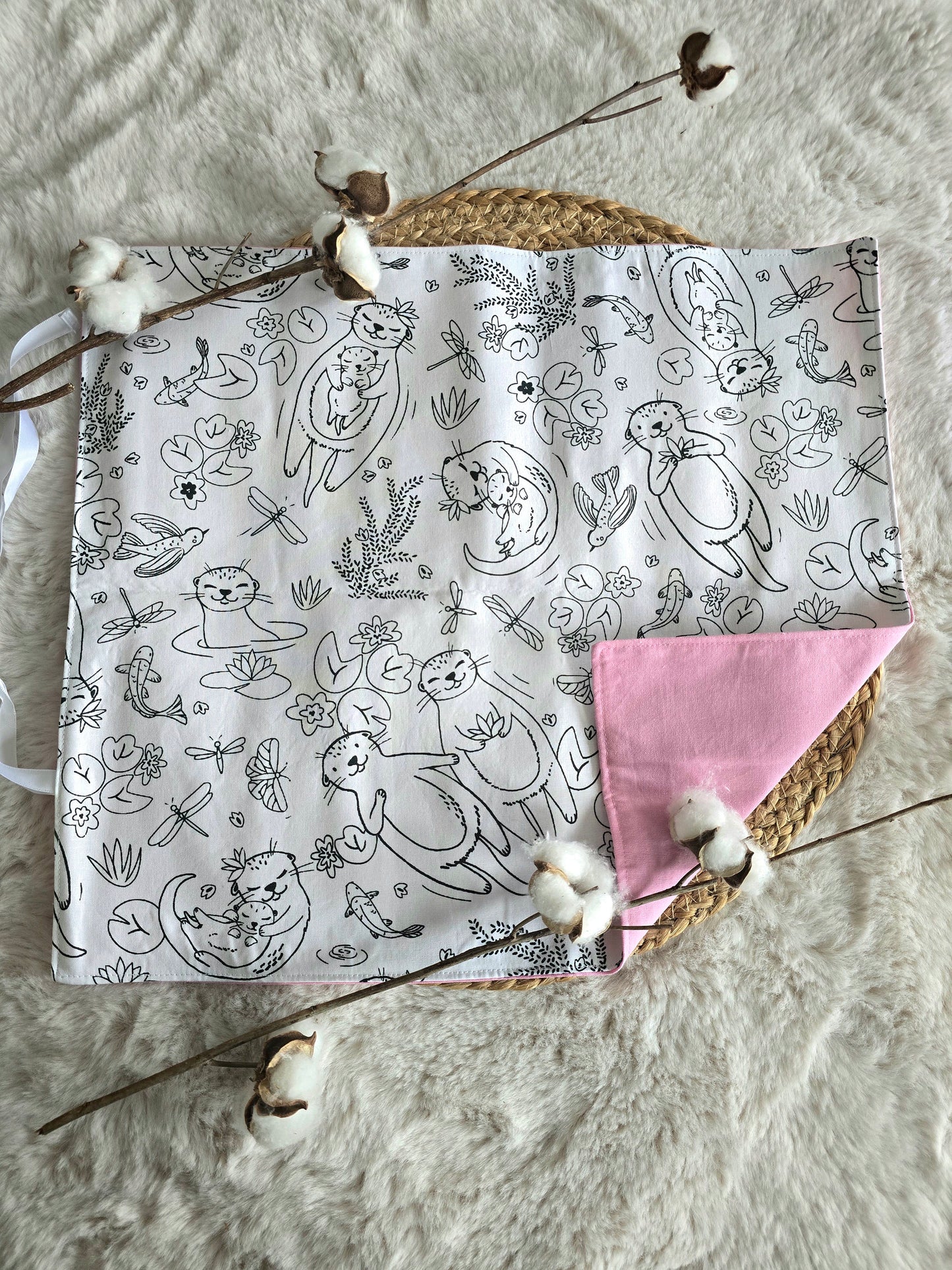Feuille de coloriage Rose