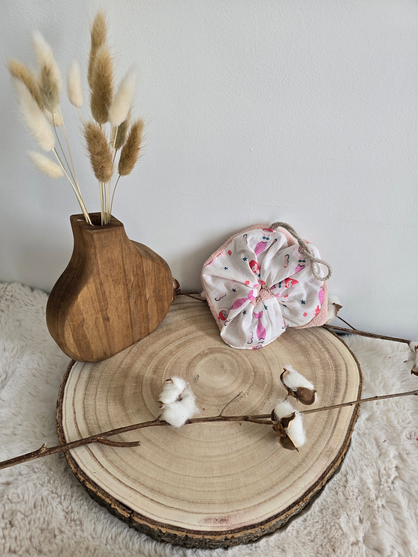 Fleur de douche rose enfant