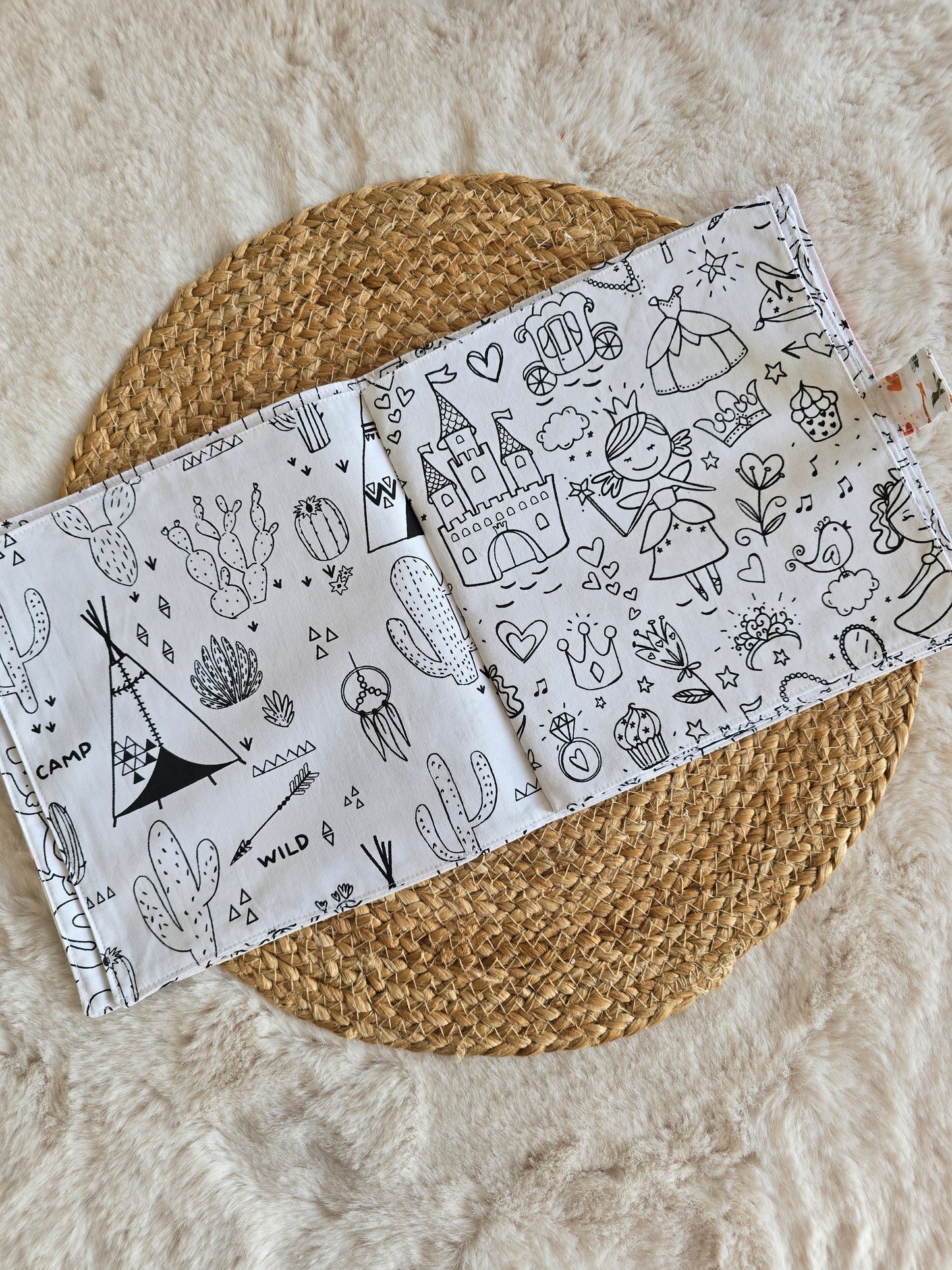 Cahier de coloriage girafe