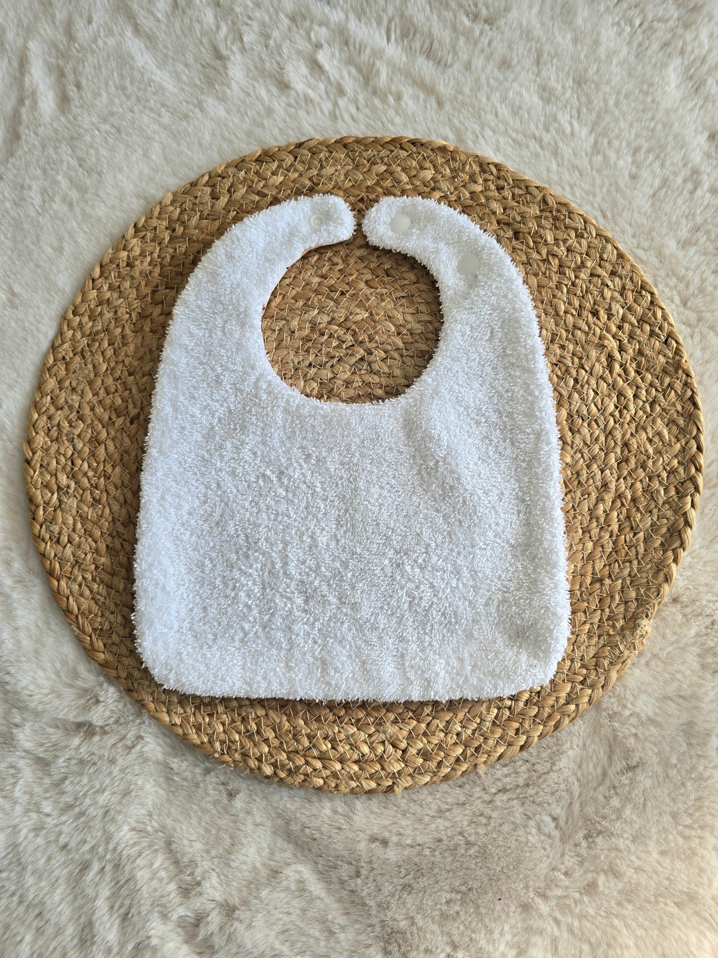 Bavoir classique petit biscuit