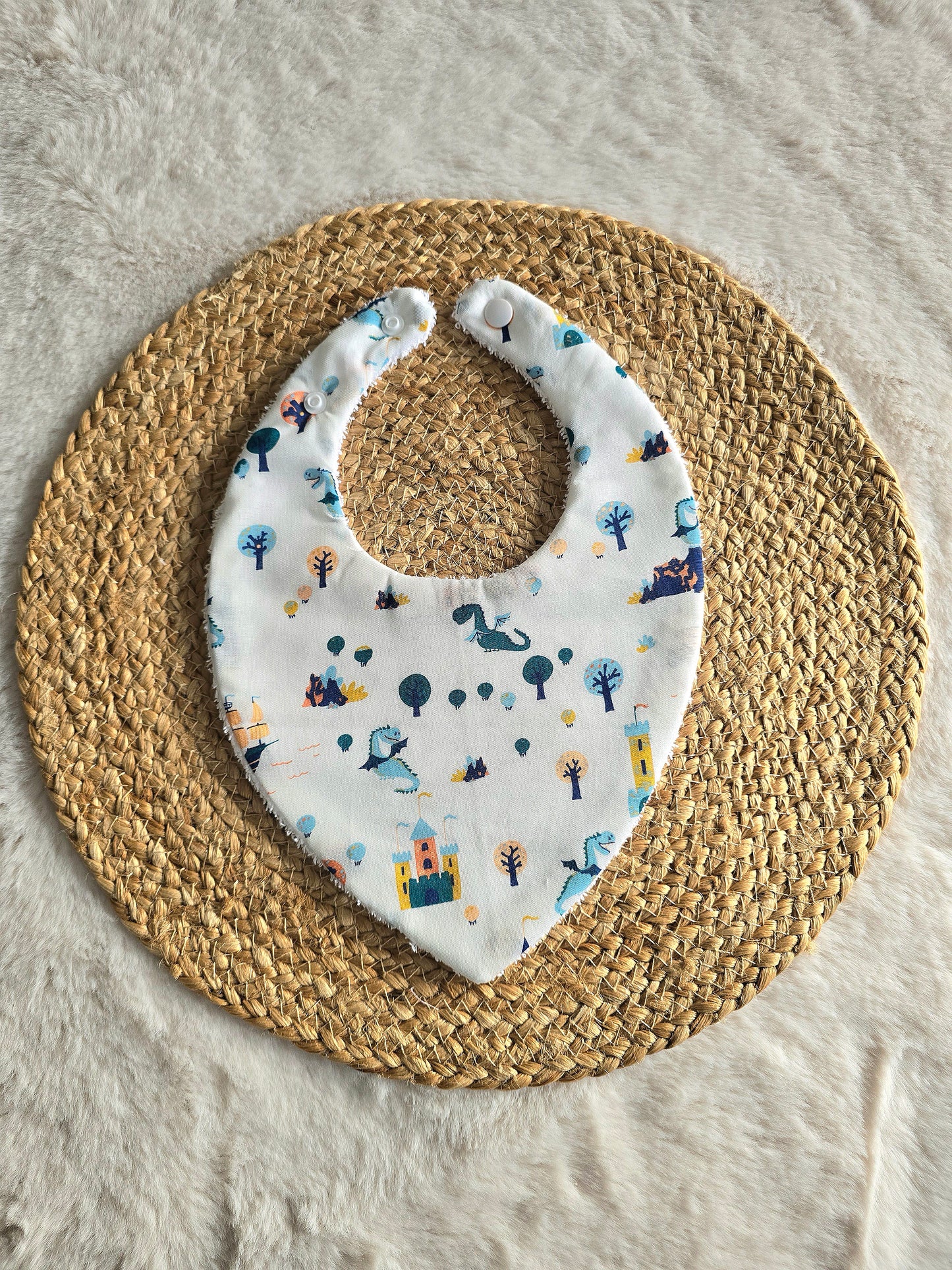 Bavoir bandana château