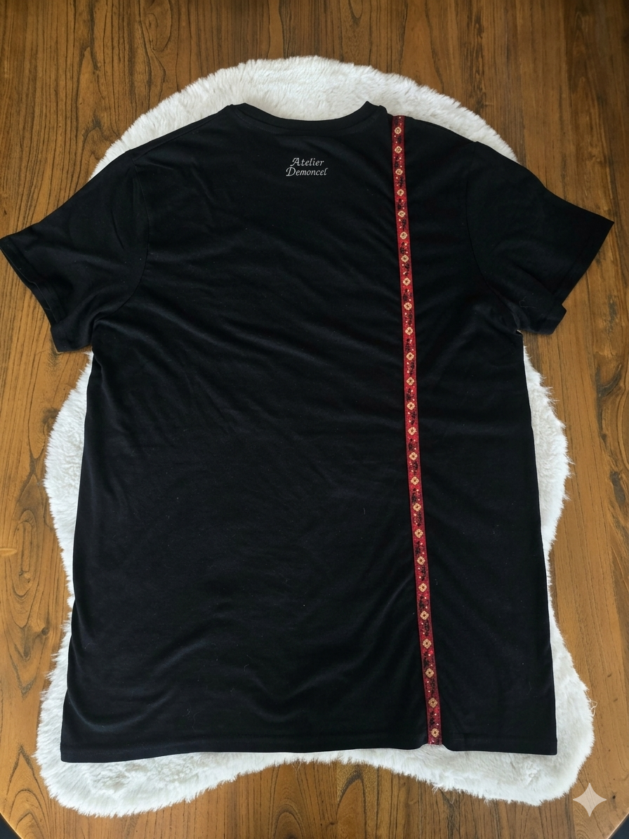 T-shirt vegvisir rouge L