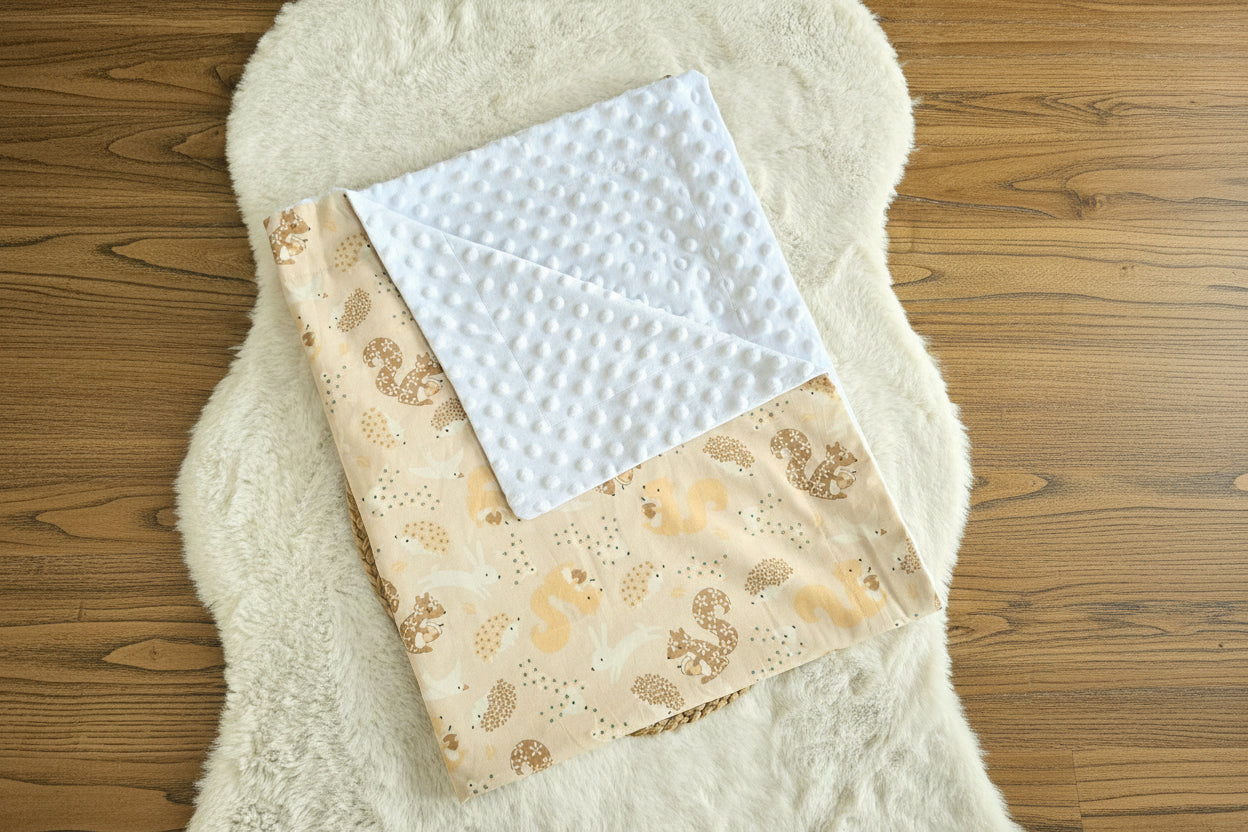 Couverture écureuil