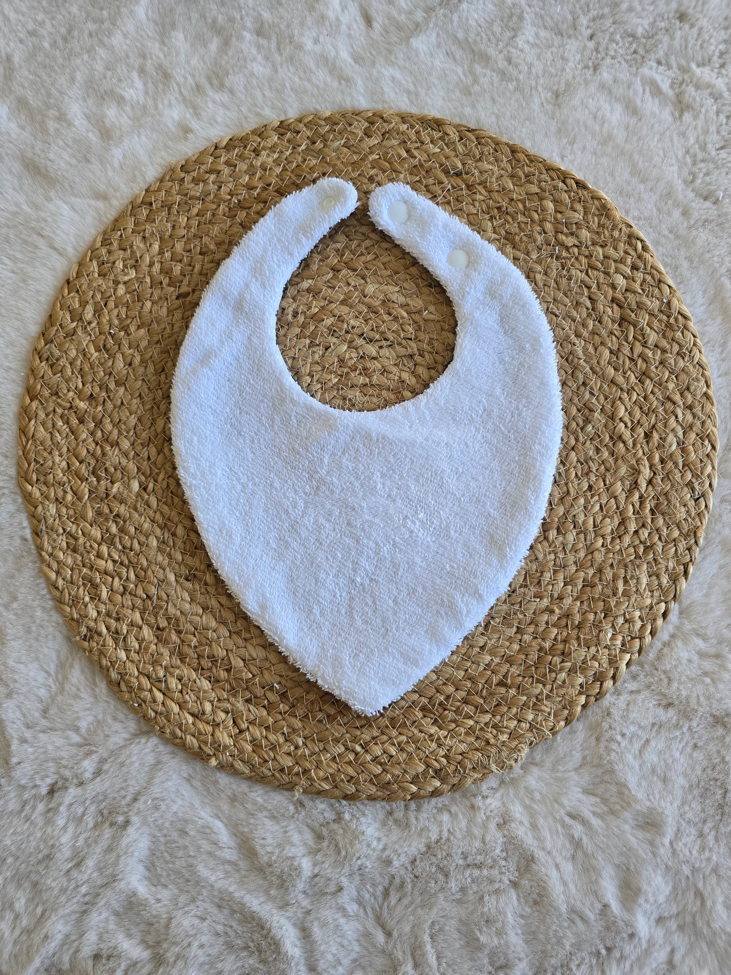 Bavoir bandana princesse