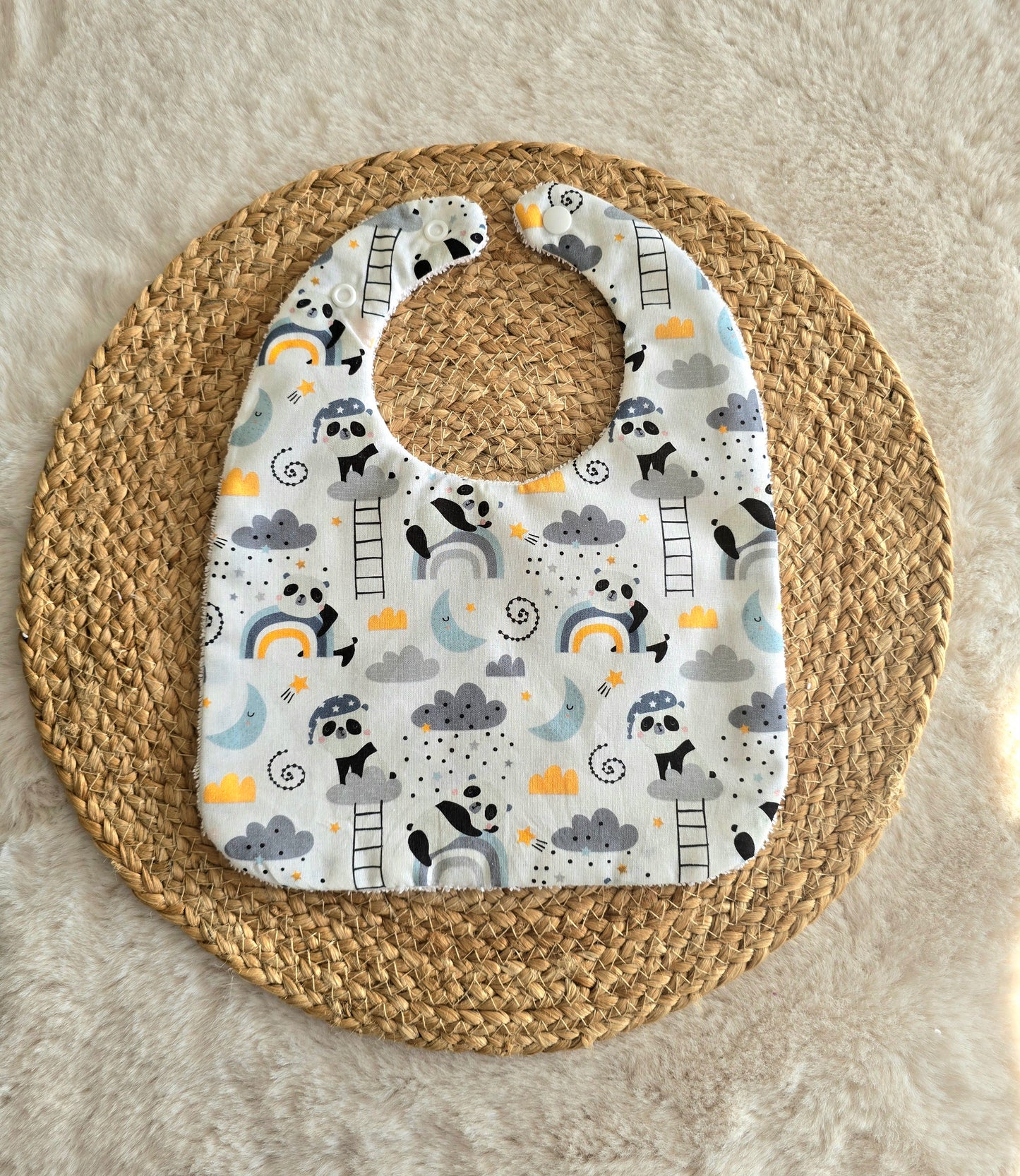 Bavoir classique panda