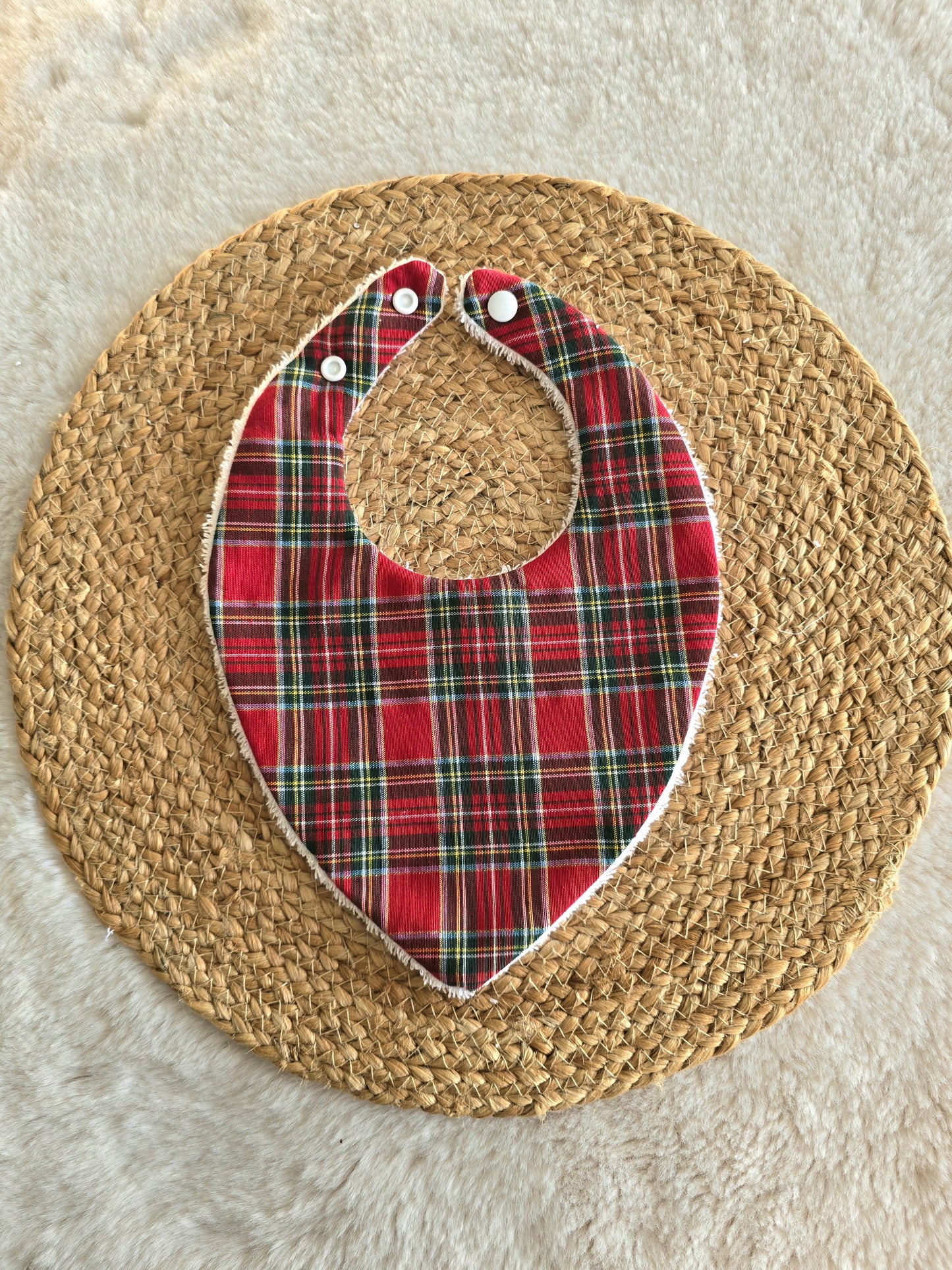 Bavoir bandana canadien