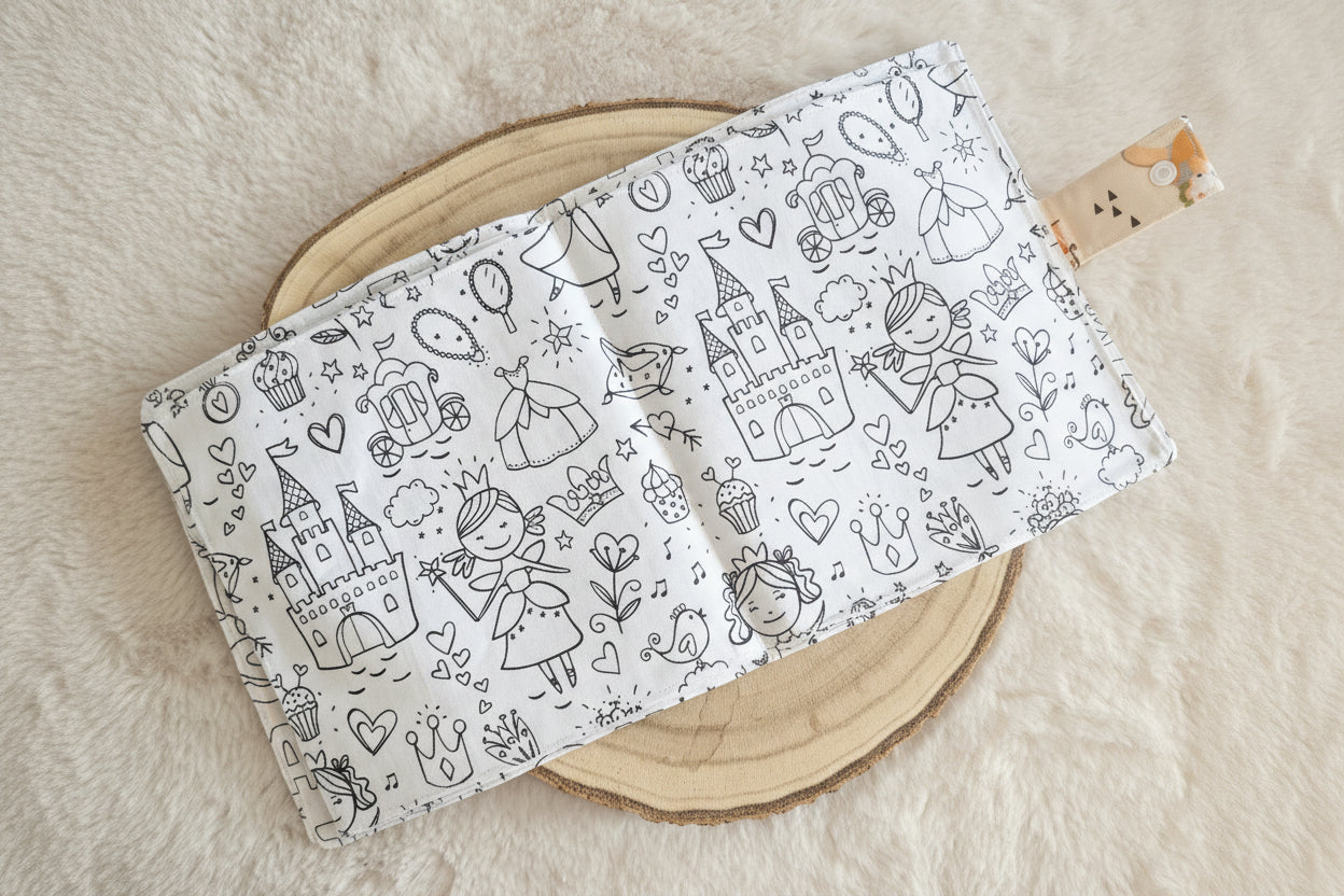 Cahier de coloriage viking beige