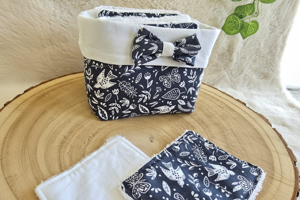 Panier 10 lingettes nature