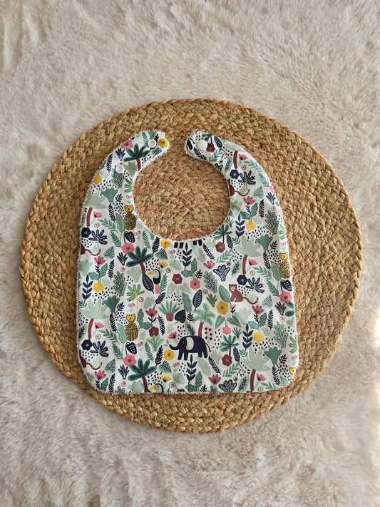 Bavoir classique jungle
