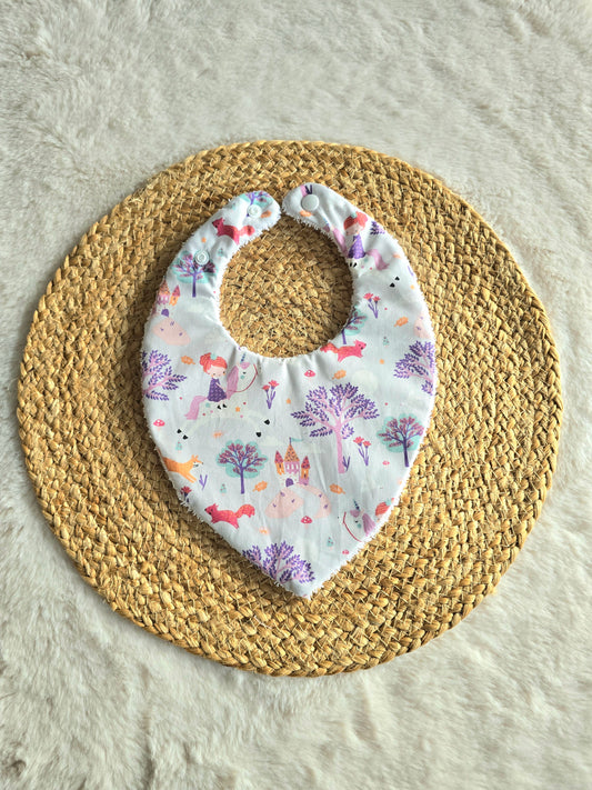 Bavoir bandana princesse