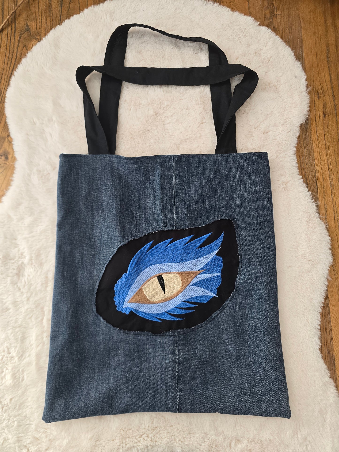 Sac recyclé ♻️ œil de dragon