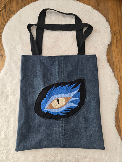 Sac recyclé ♻️ œil de dragon