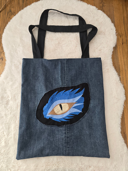 Sac recyclé ♻️ œil de dragon