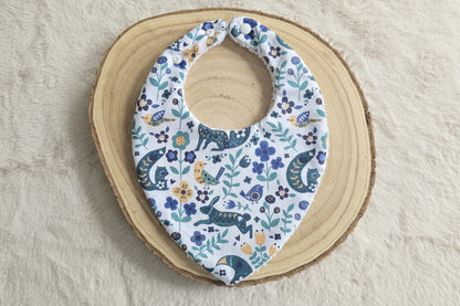 Bavoir bandana renard