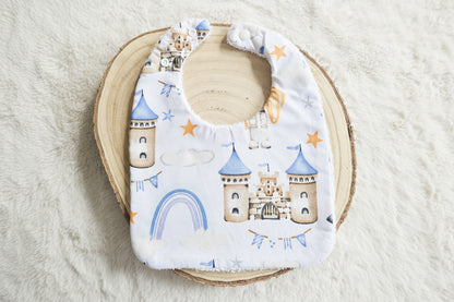 Bavoir classique chateau chevaliers