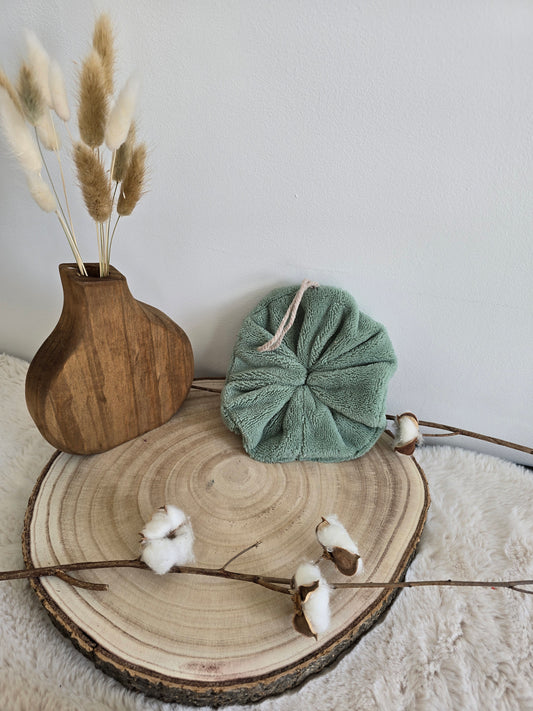 Fleur de douche vert olive