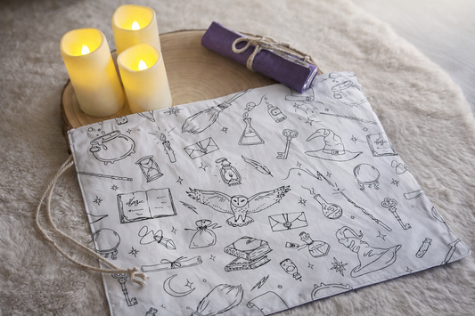 Feuille de coloriage sorcellerie