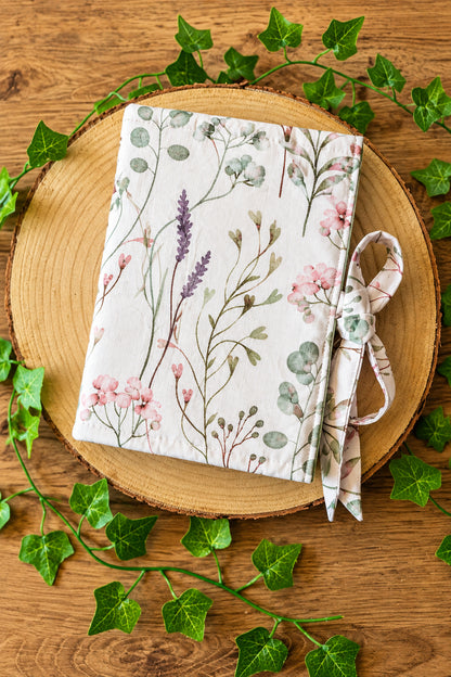 Pochette livre fleurs 🌸