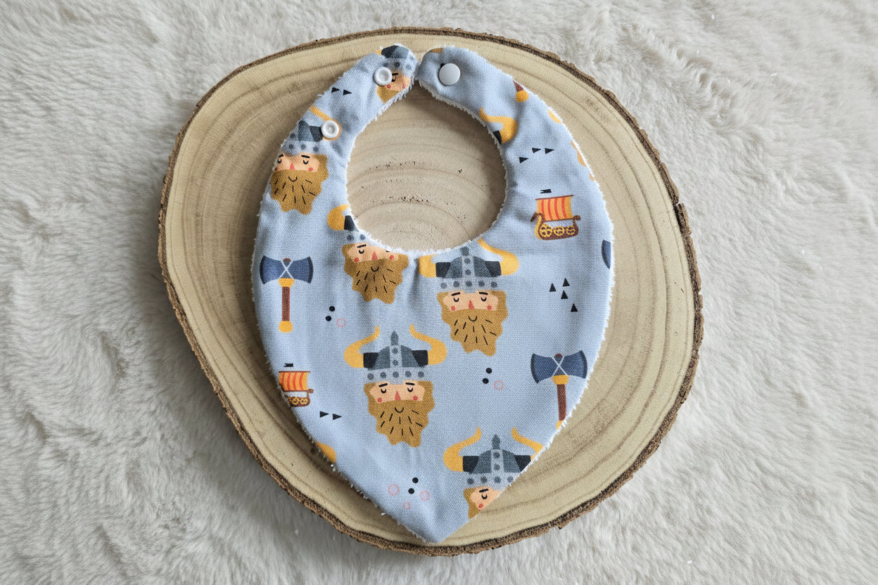 Bavoir bandana viking