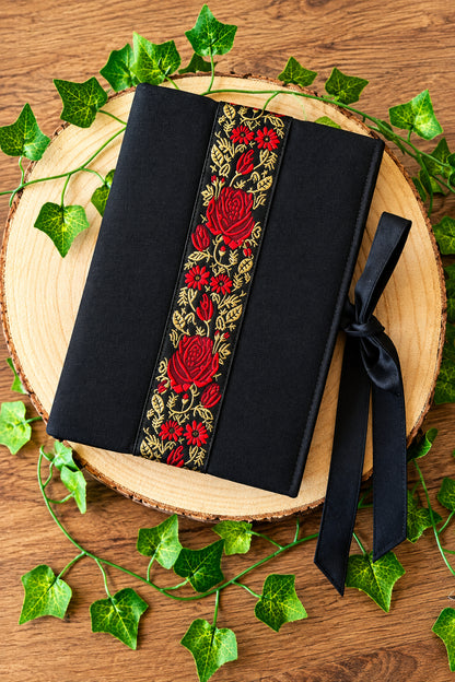 Pochette livre galon roses 🌹