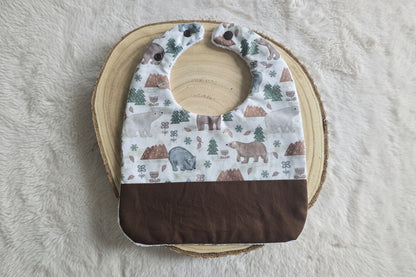 Bavoir personnalisé ours