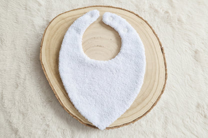 Bavoir bandana viking beige