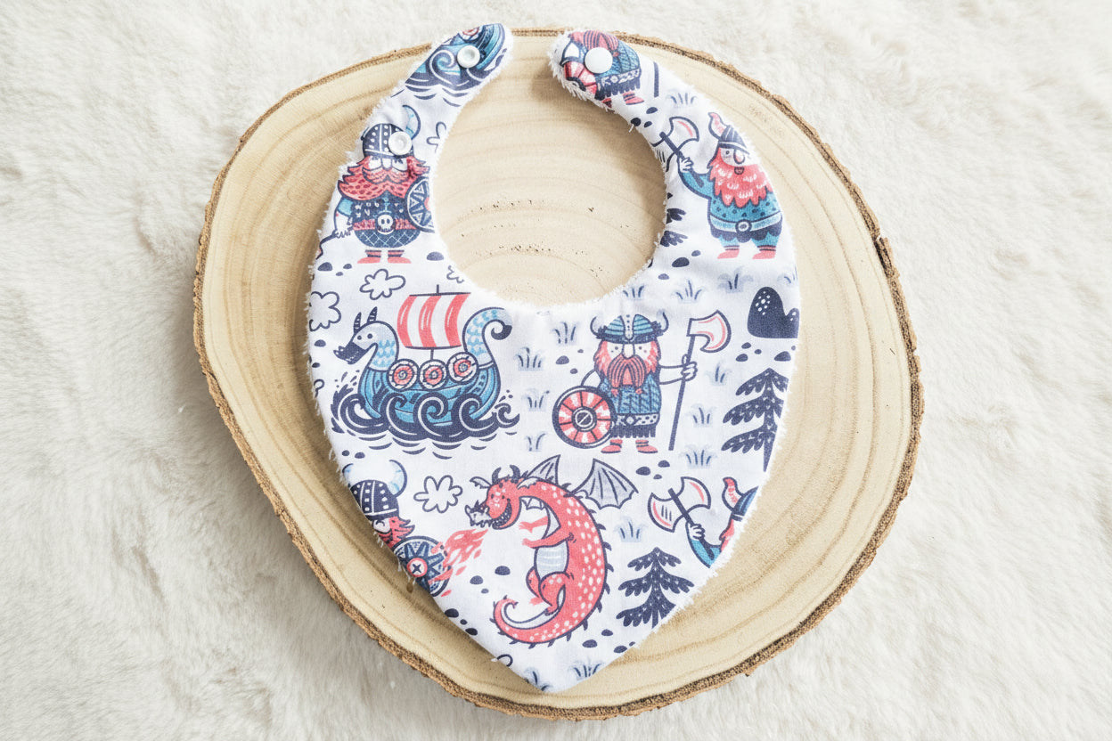 Bavoir bandana viking drakkar