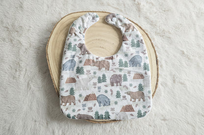 Bavoir classique ours