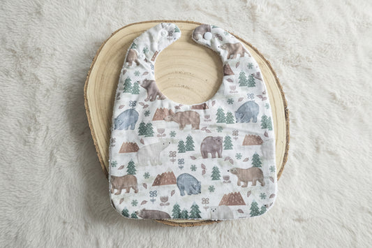 Bavoir classique ours