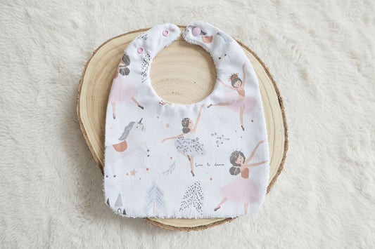 Bavoir classique danseuses