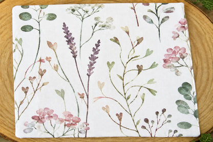 Pochette livre fleurs 🌸