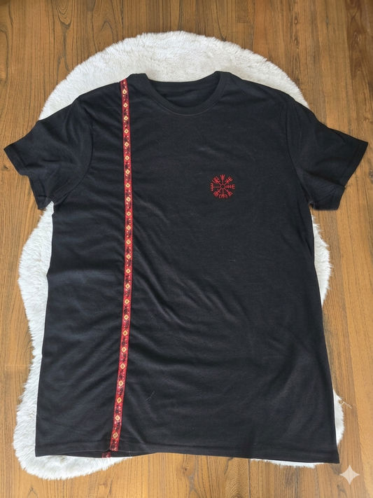 T-shirt vegvisir rouge L