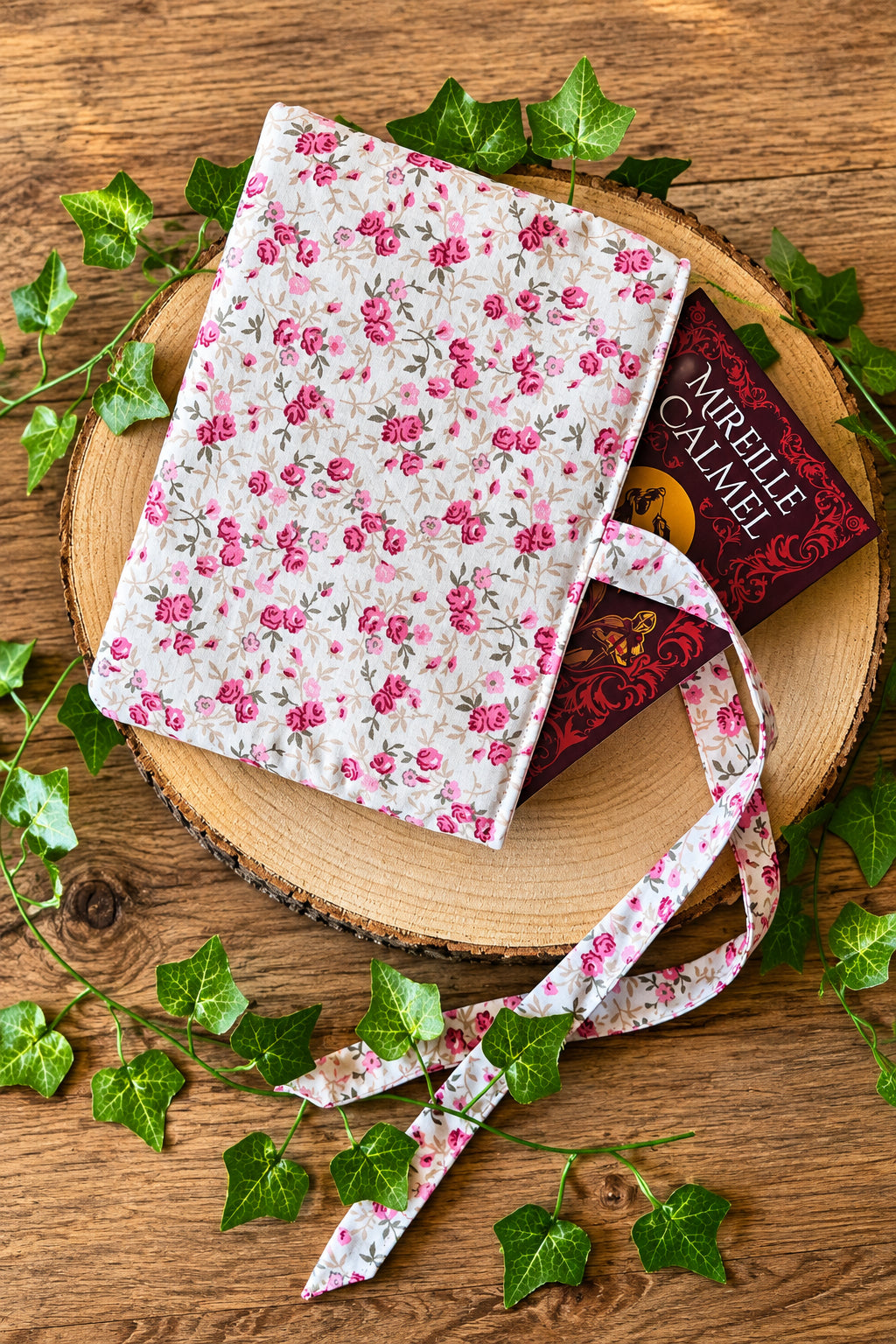Pochette livre roses 🌹