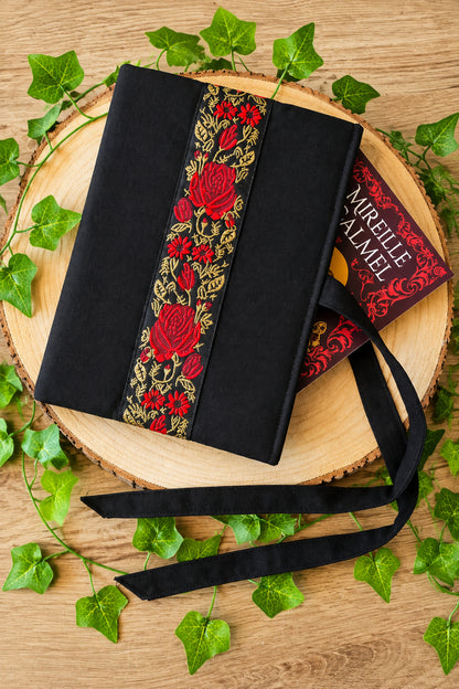 Pochette livre galon roses 🌹