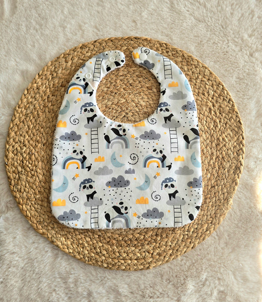 Bavoir classique panda