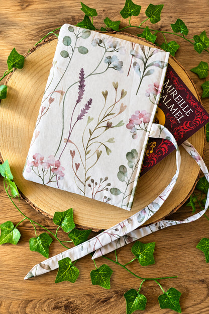 Pochette livre fleurs 🌸